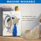 Washable round Bed for Large Dogs, Donut-Shaped Calming Cuddler for Medium Dogs, Comfy