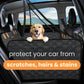 Hard Bottom Back Seat Extender + (FREE Dog Bed)